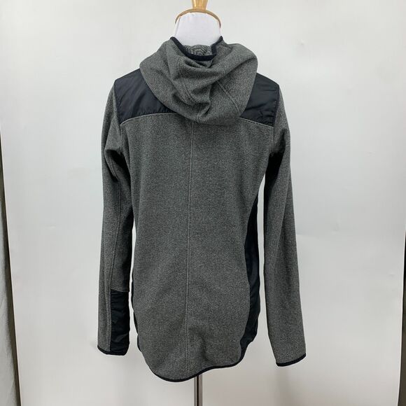 Under Armour Coldgear Sweatshirt Womens XS Grey Fleece Infrared Popover Hoodie - Picture 6 of 16